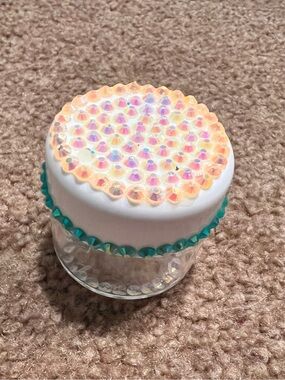 Bedazzled lotion container